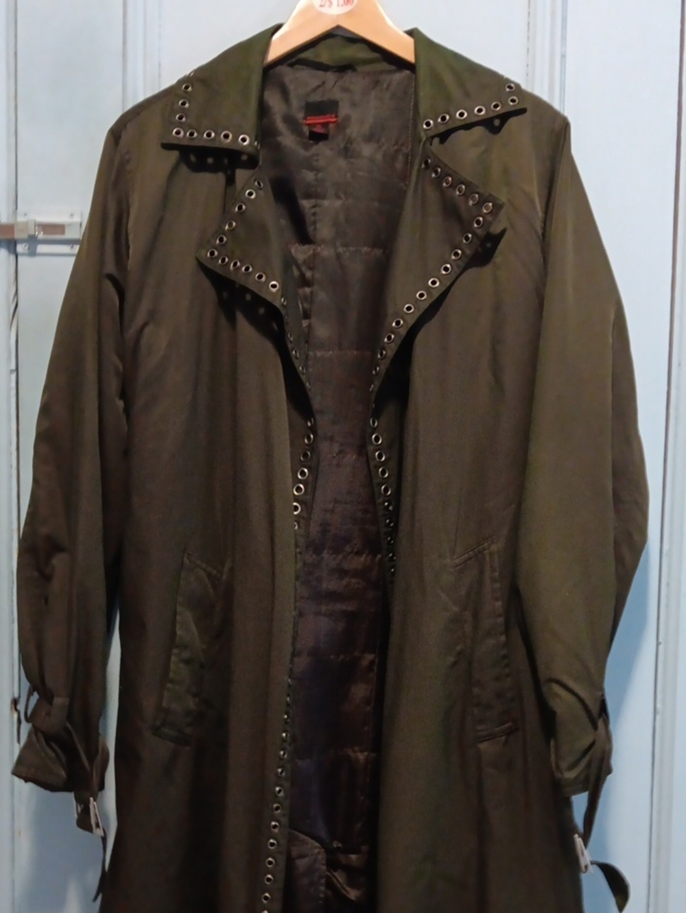 Woman's Xl Brown Trench Coat
